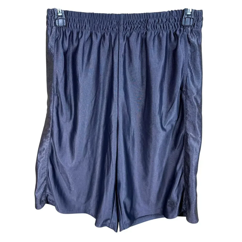 Starter Athletic Basketball Shorts Gray Youth Boys Size XXL (18)
